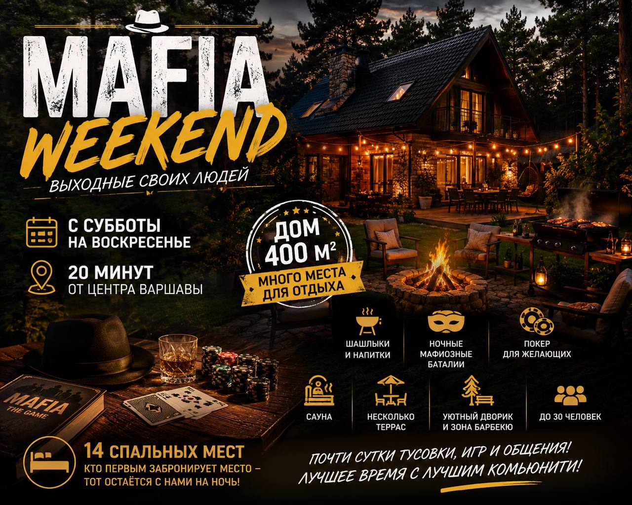 Субботний Mafia Weekend 🔥🥩