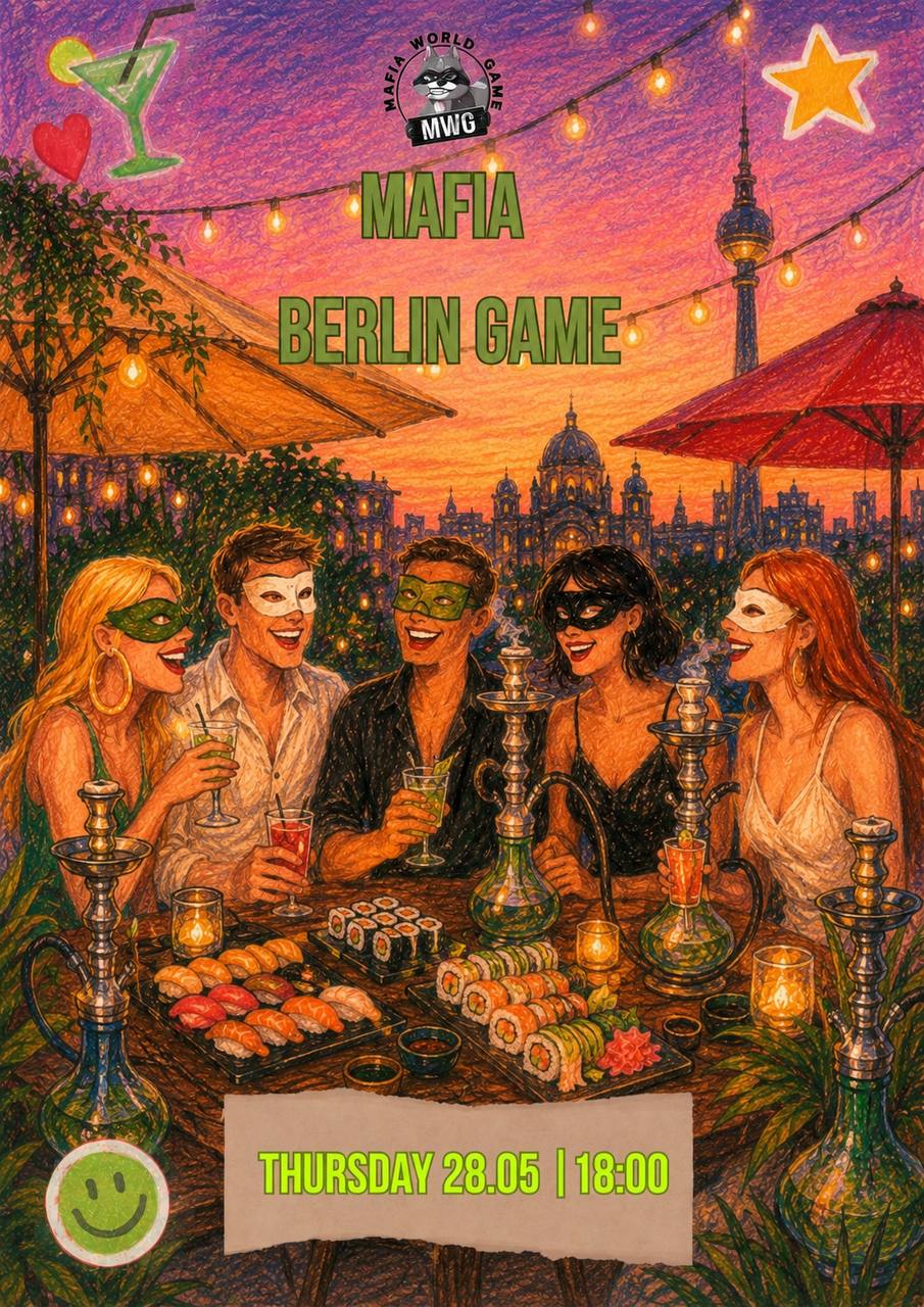 ⭐️ MAFIA on the Terrace | 28.05 | 18:00