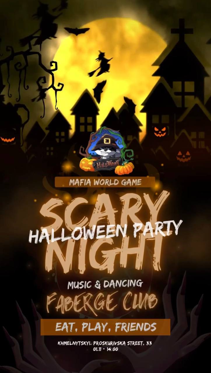 MAFIA GAME HALLOWEEN