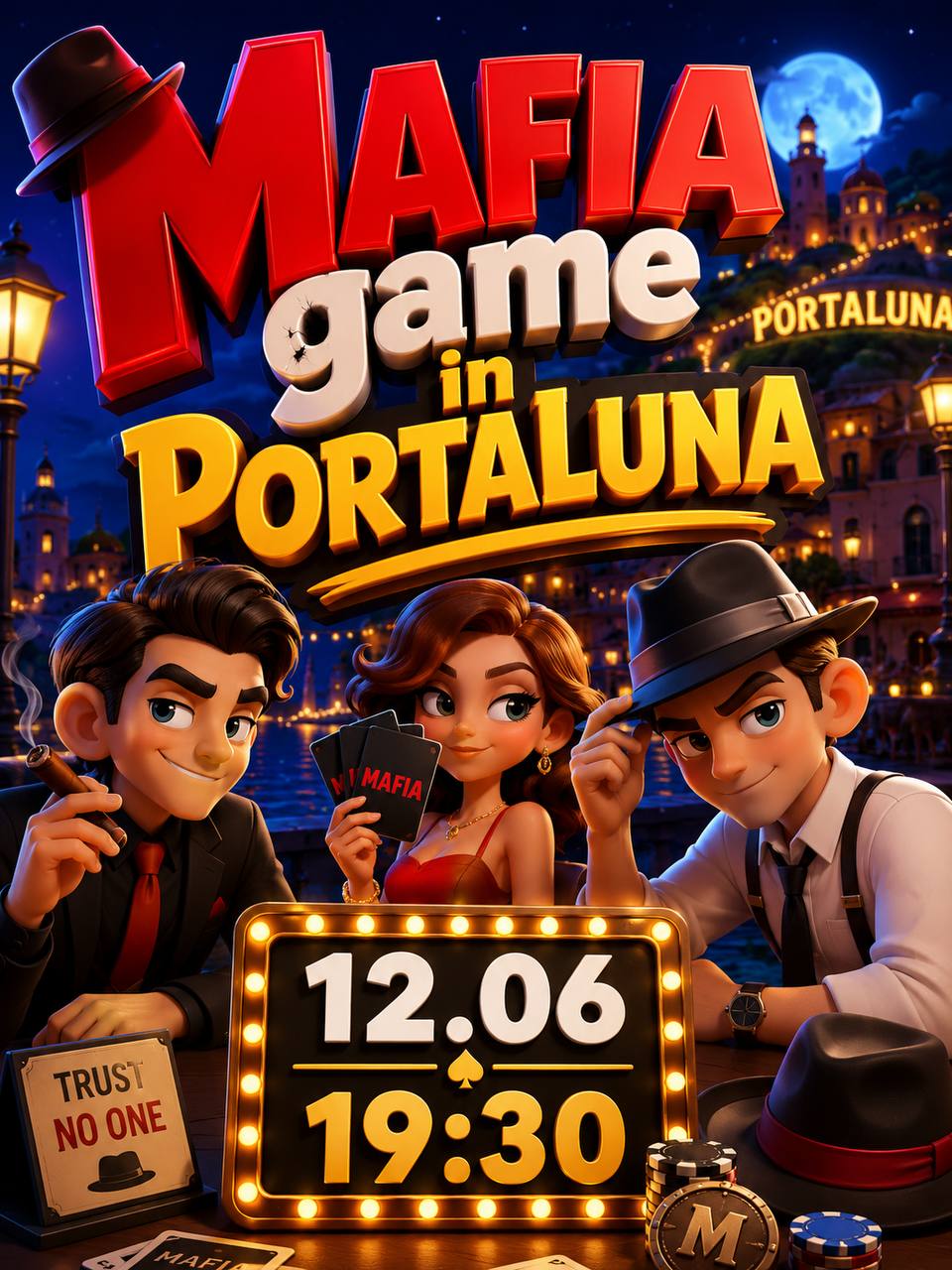 Mafia game in Portaluna