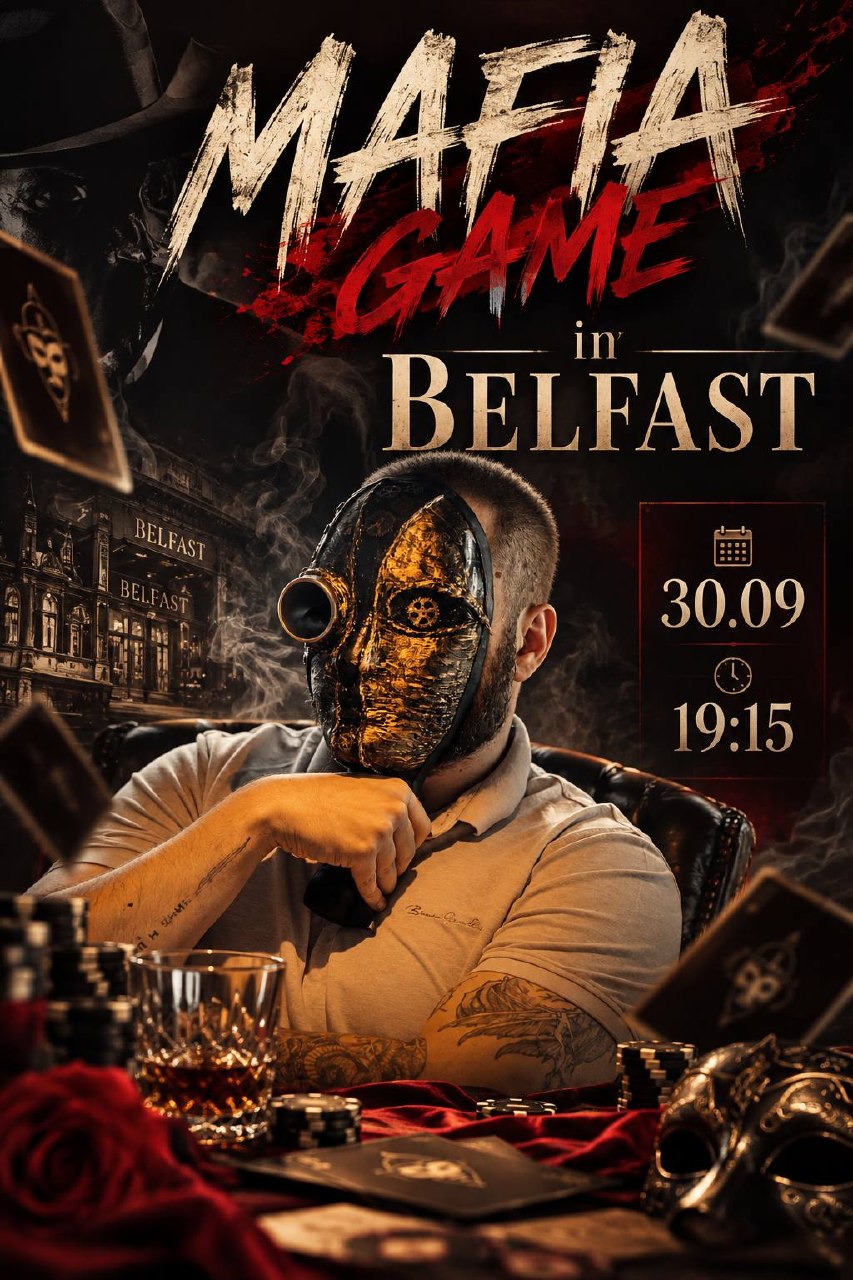 Mafia game in Belfast