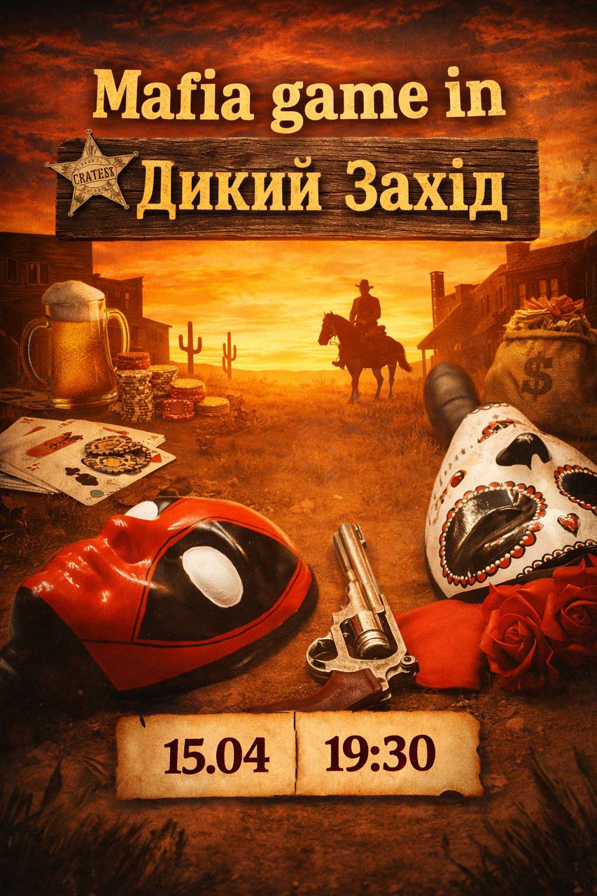 Mafia game in Дикий захід