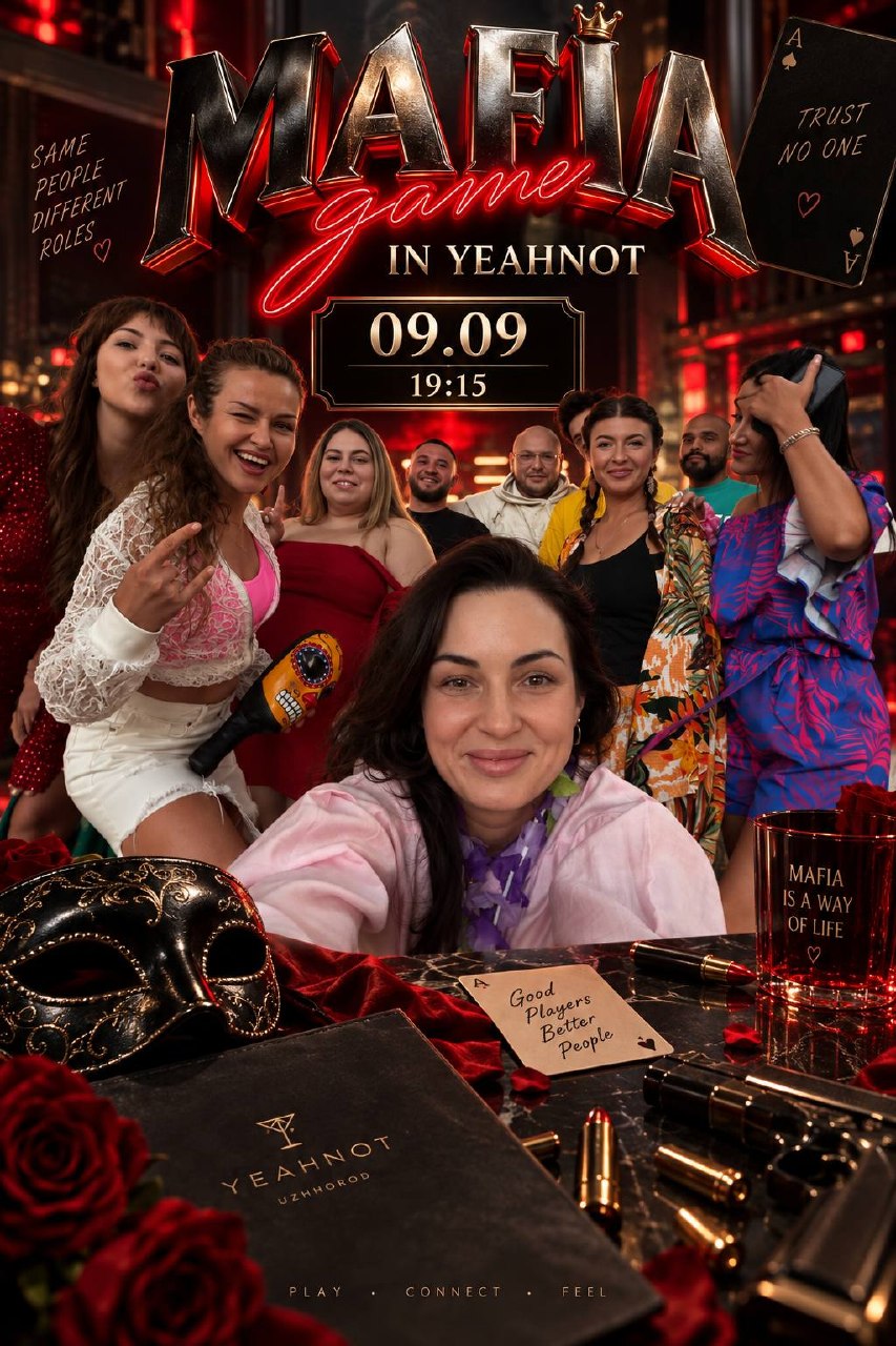 Mafia game in YeahNot