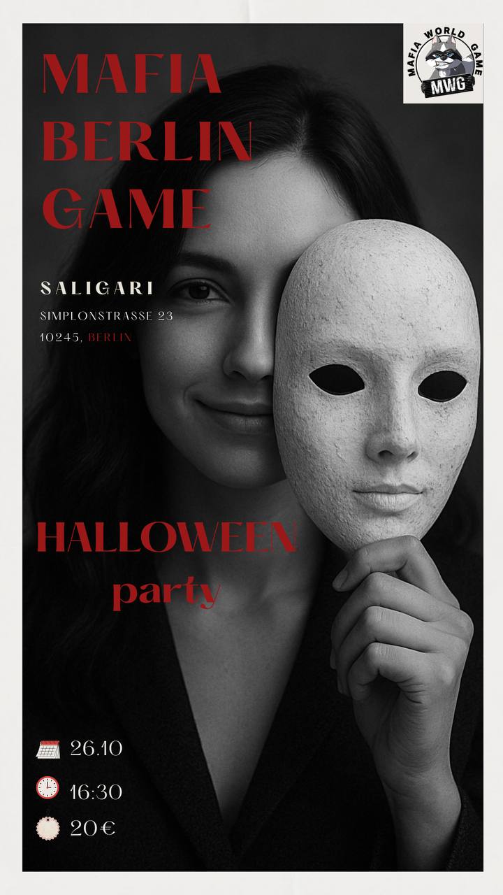 🎭 Halloween Mafia Night 26.10