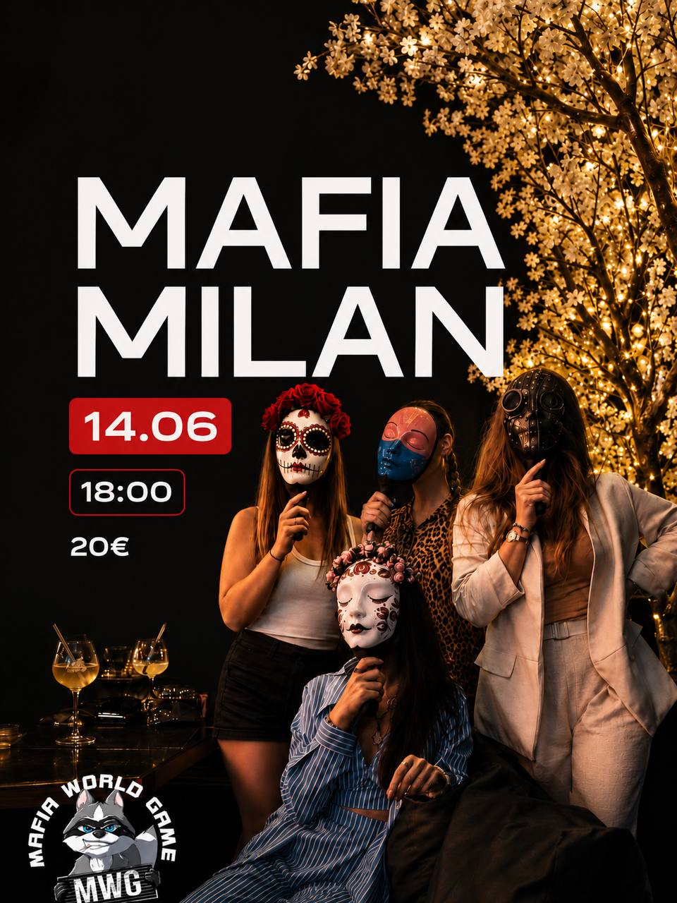🥷🏿МАФІЯ | МІЛАН 14.06 | 18:00