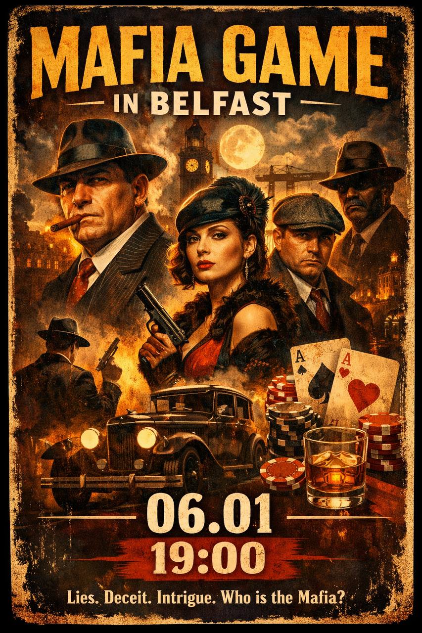 Mafia game in Belfast