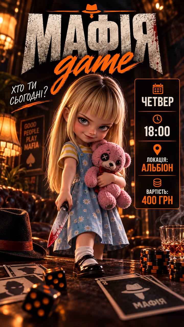 Мафія у Четвер 😌