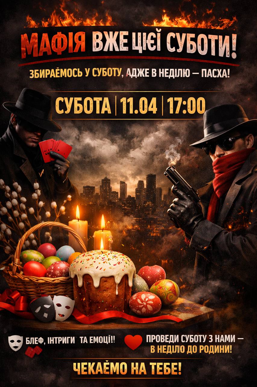 Мафія в Суботу ❤️