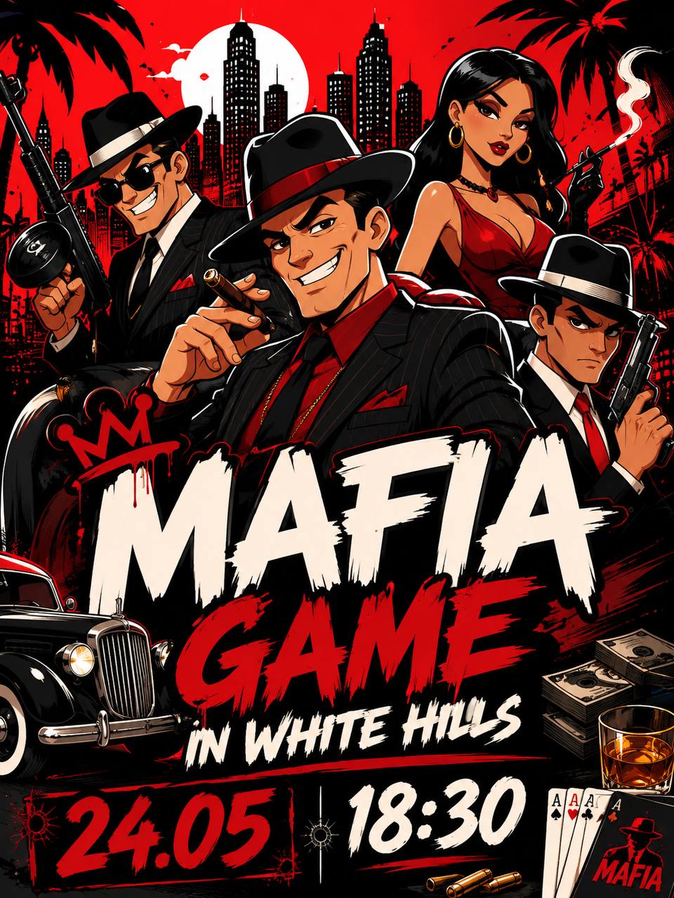 Mafia game in White Hills